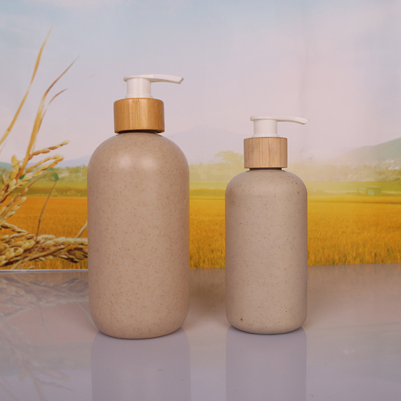 YZEN-BO-94 straw cosmetic bottle hotel shampoo shower gel 