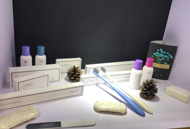 YZEN-Amenity set 10 eco freindly hotel slippers 