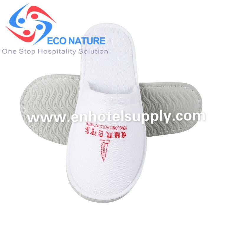 hotel room slippers