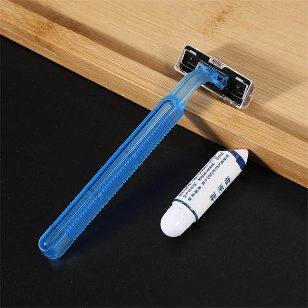 YZEN-DS-41 hotel shaving set with 5g cream