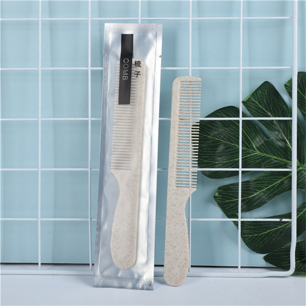 YZEN-C025 Aluminum bag packing hotel comb