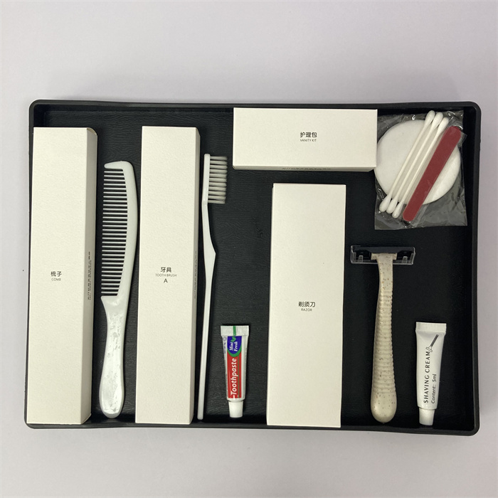 wholesale hotel bathroom amenities one time use toiletries disposable hotel guestroom amenity set