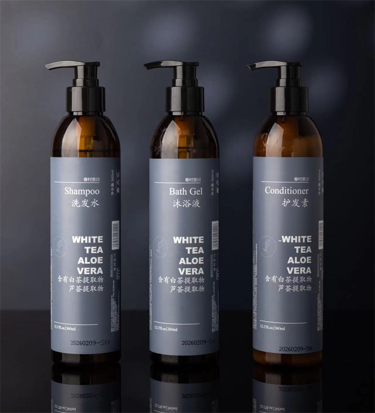 YZEN-BO-105 360ml shampoo bottle hotel soap dispenser