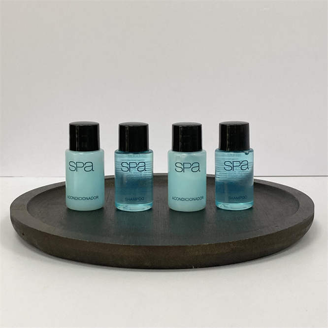 YZEN-BO-86 300ml pink color hotel shampoo bottle 