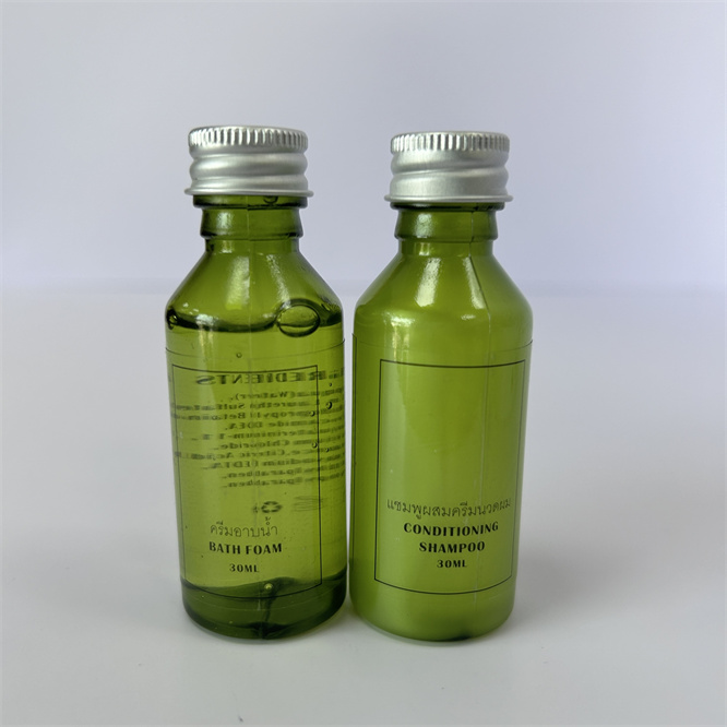 YZEN-BO-96 pink cosmetic bottle hotel shampoo