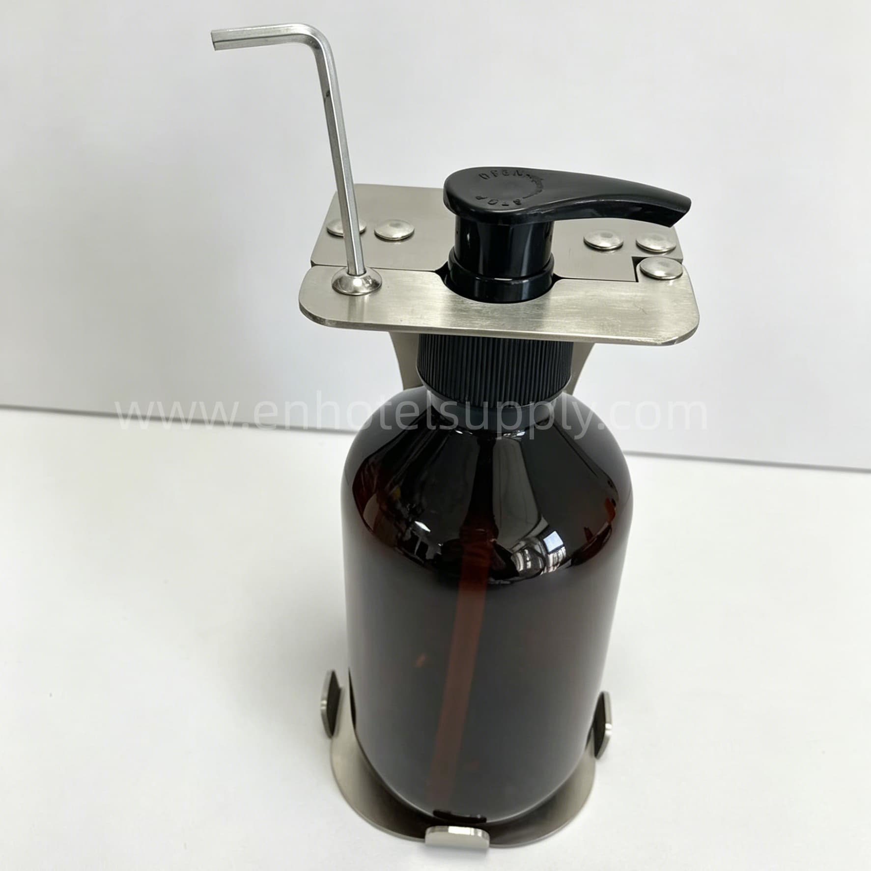 Stainless Steel Commercial Wall Mounted Soap Dispenser Manual Soap Dispenser